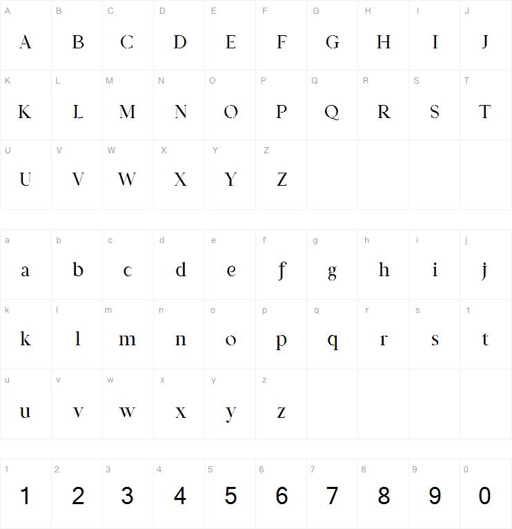 Prestige Signature Serif字体