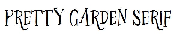 Pretty Garden Serif