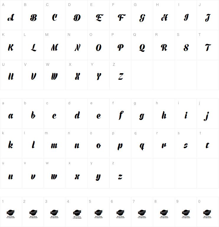 Prime Script字体