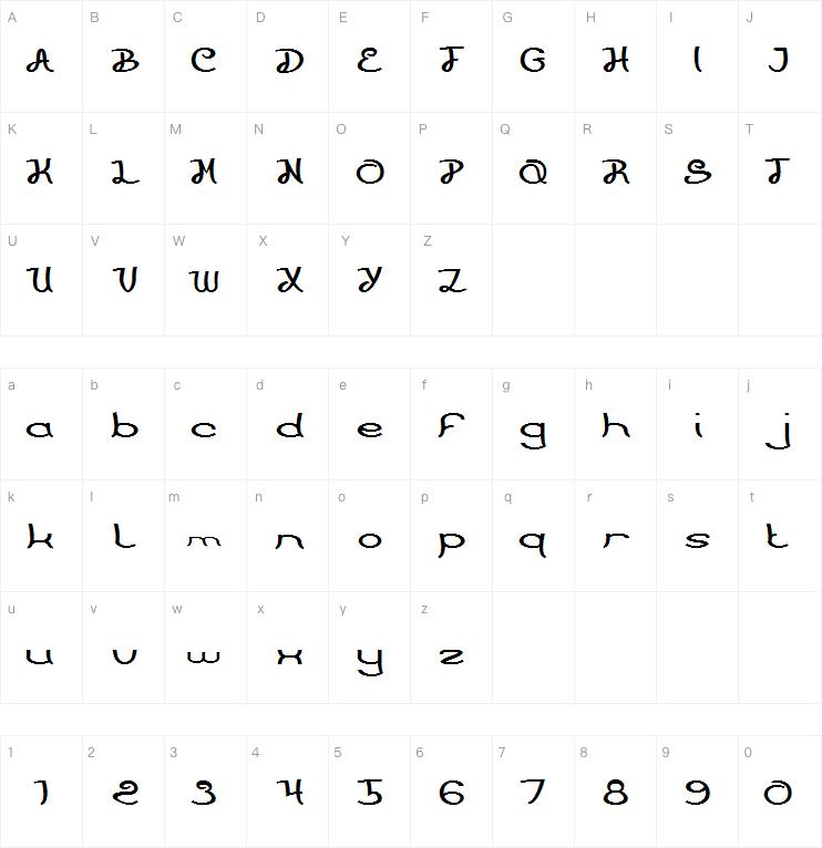 Primitive Heart字体