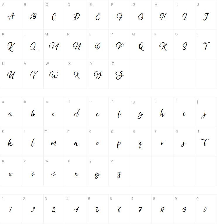 Prince Danice字体