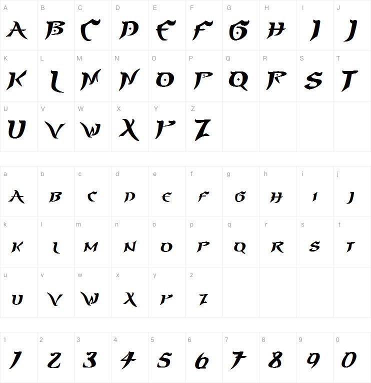 PrinceofPersia字体