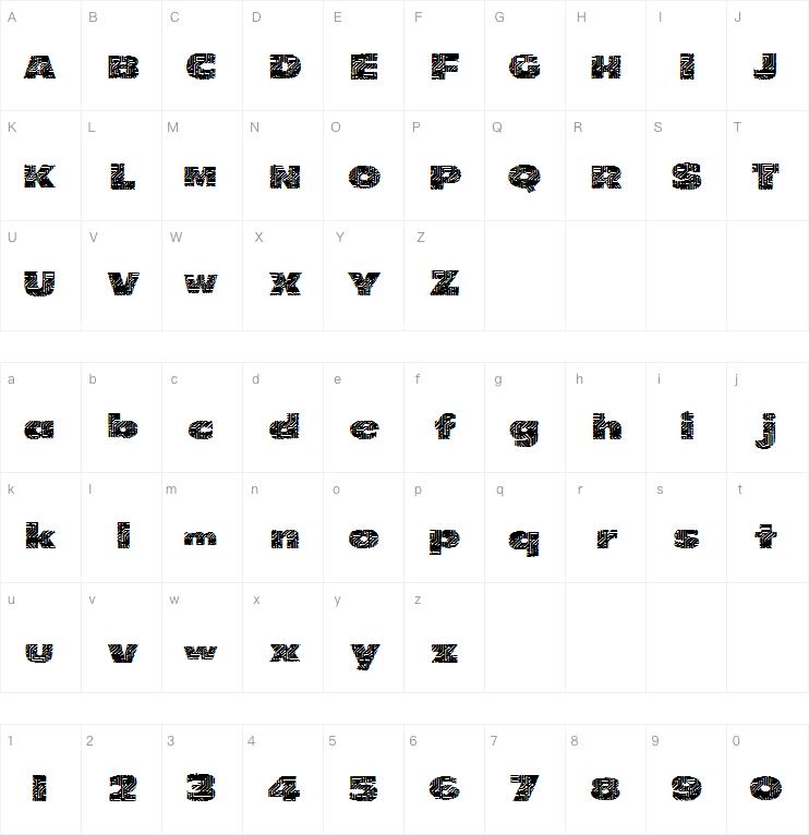 PrintedCircuit字体