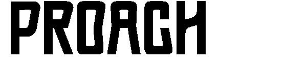 Proach字体