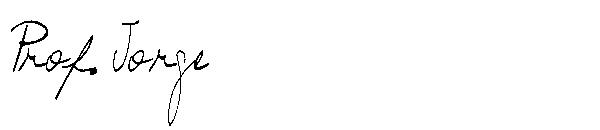 Prof. Jorge字体