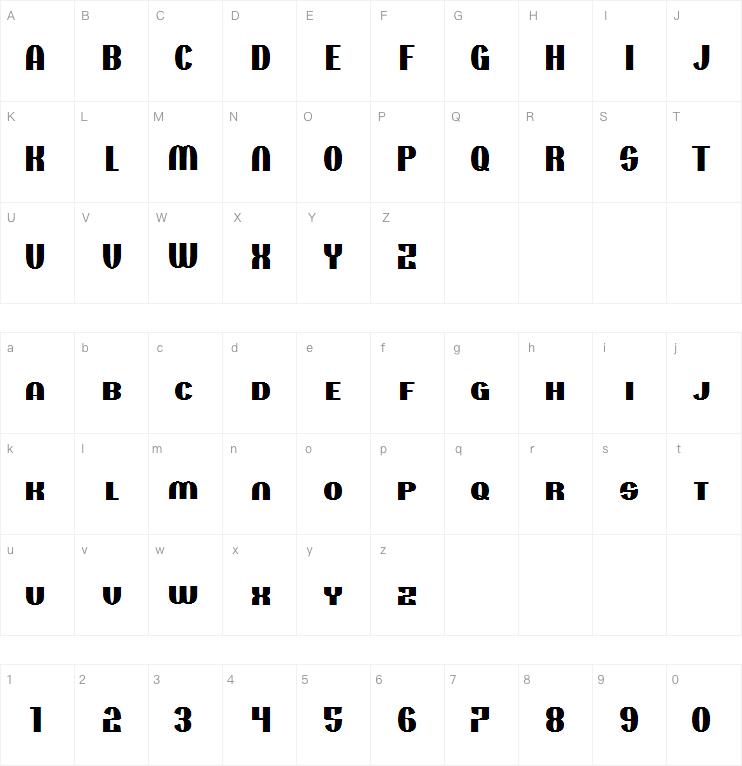 Projectionist字体