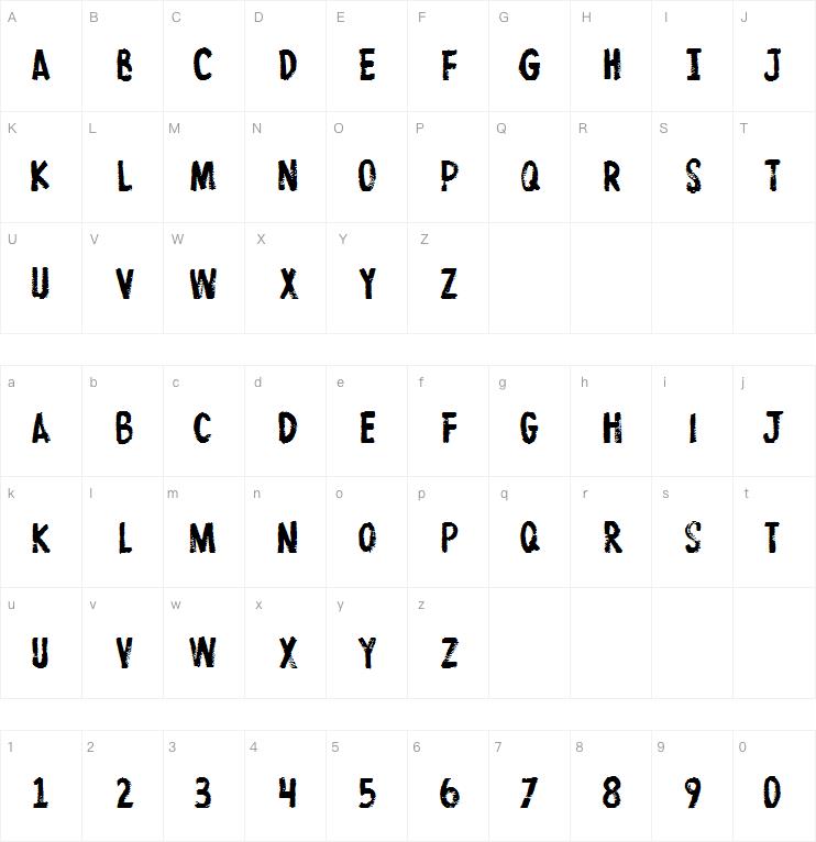 ProtestPaint BB字体