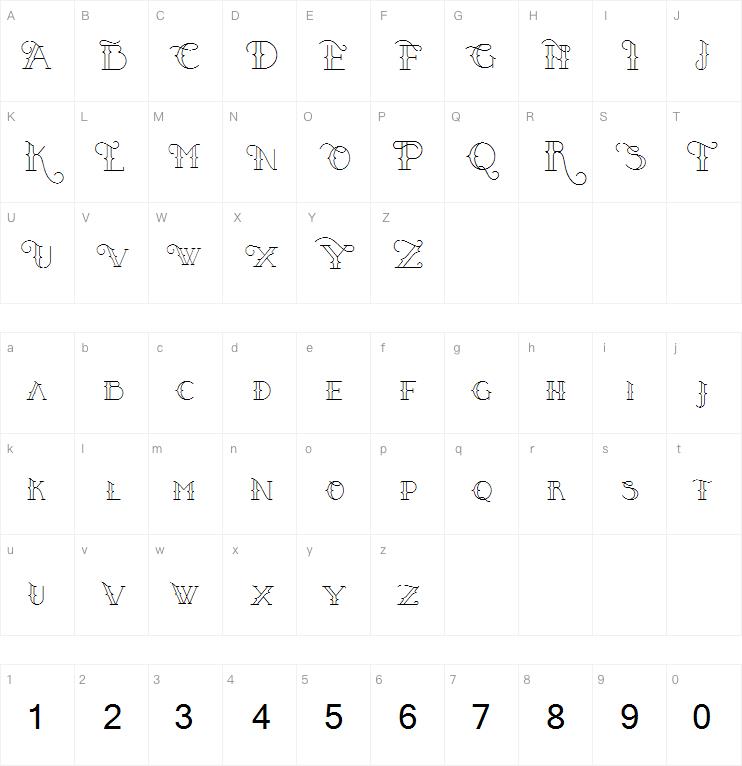 PuertoVudu字体