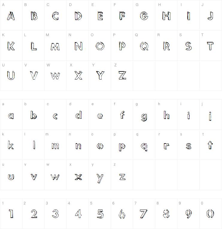 punk rock rummage sale字体