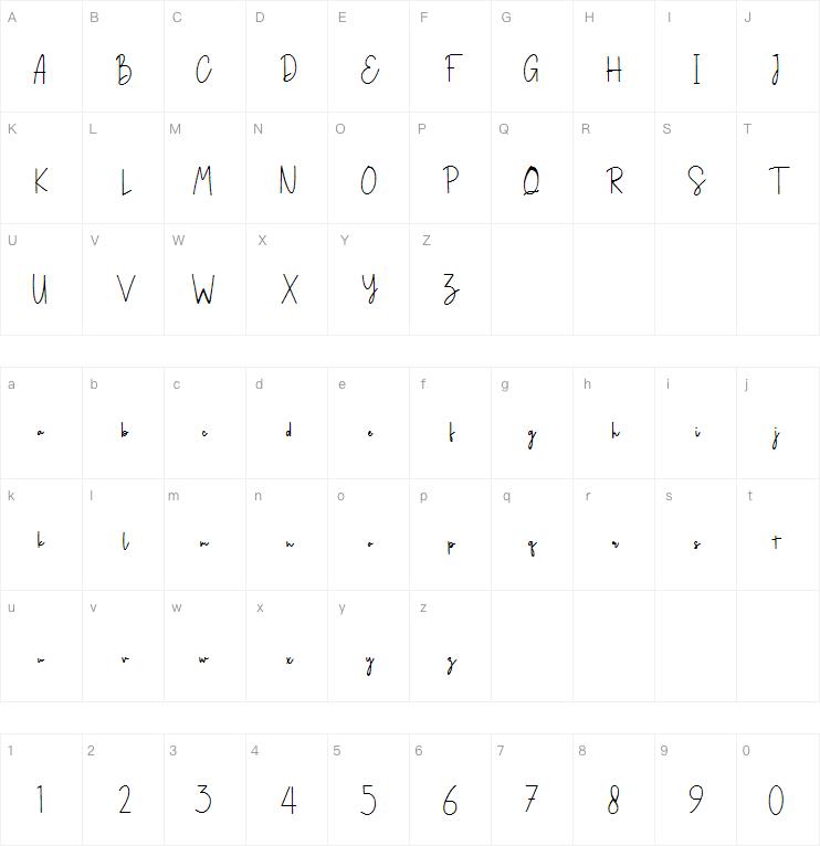 Pusttaka Katta字体