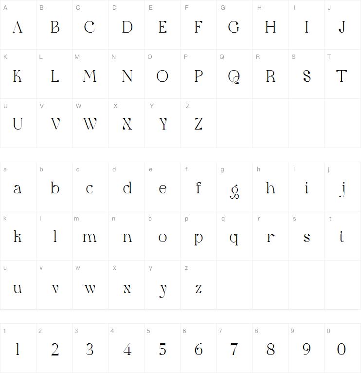 Qaitan Serif字体