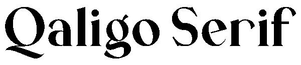 Qaligo Serif字体