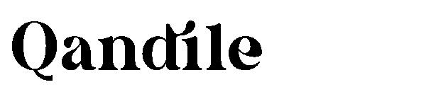 Qandile字体