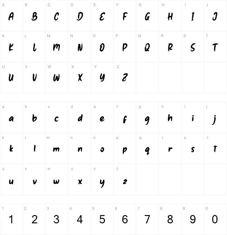 Qiyutie字体