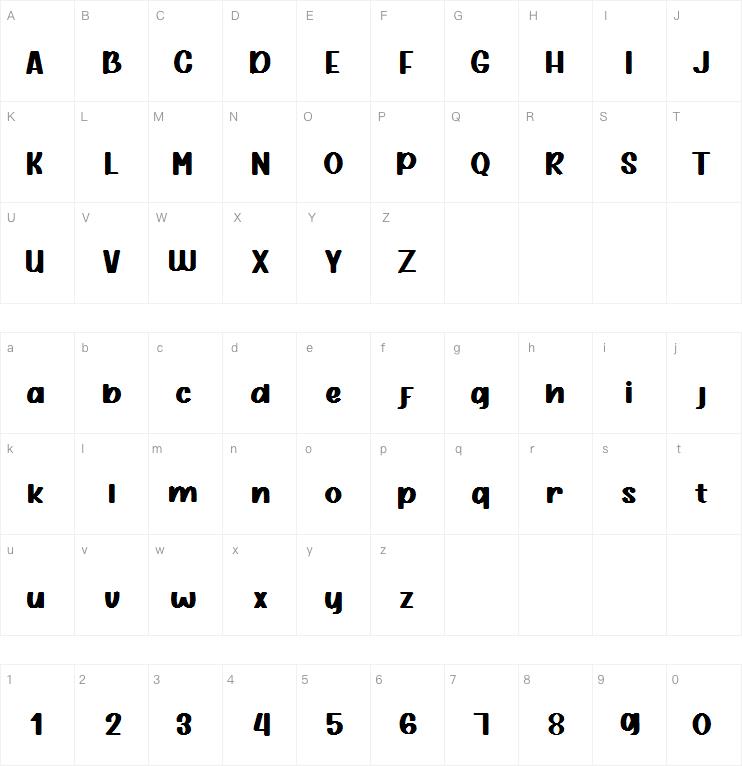 Quacker Slate字体