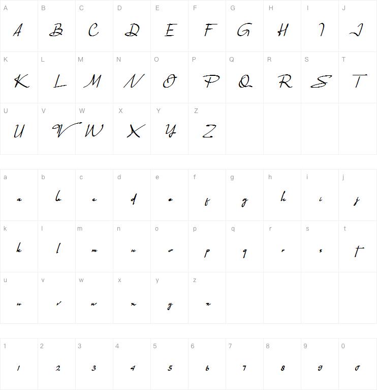 Quagralle字体