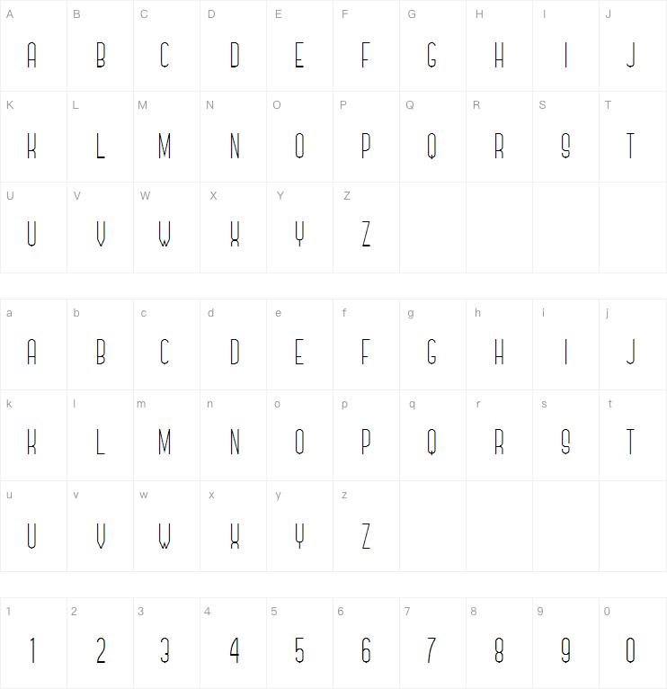 Quatronome字体