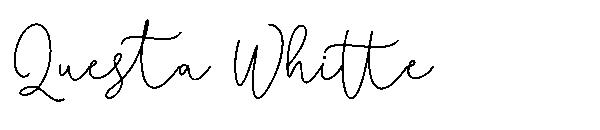 Questa Whitte字体