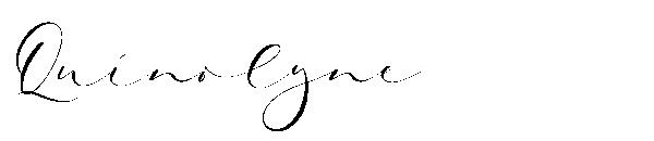Quinolyne字体