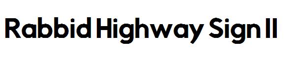 Rabbid Highway Sign II