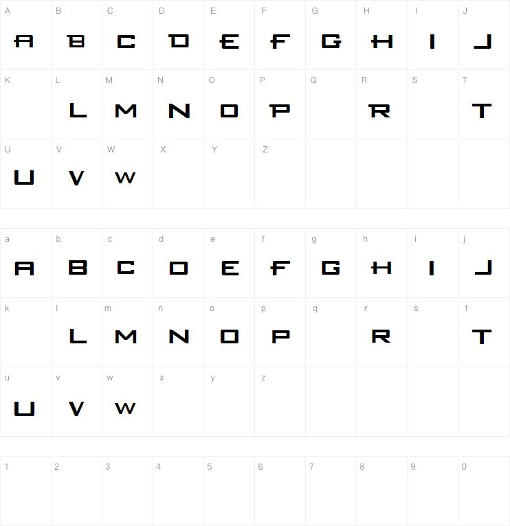 RACE to MOUNTAIN字体