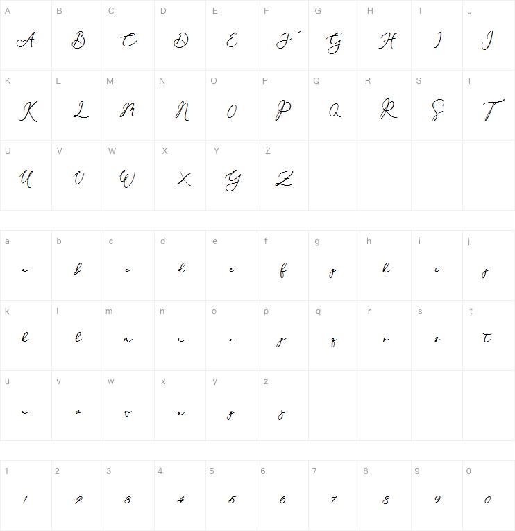 Rachela Bold字体