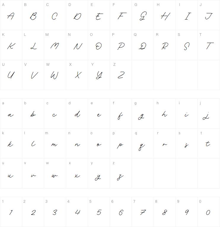 Rachel Bowie字体