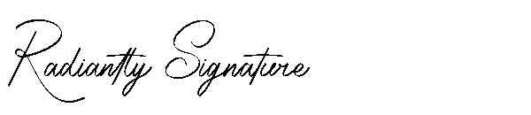 Radiantly Signature