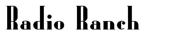 Radio Ranch字体