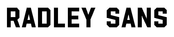 Radley Sans字体