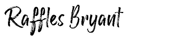 Raffles Bryant字体
