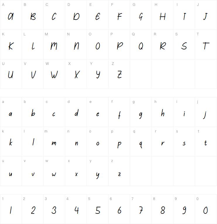 Rafreshline字体
