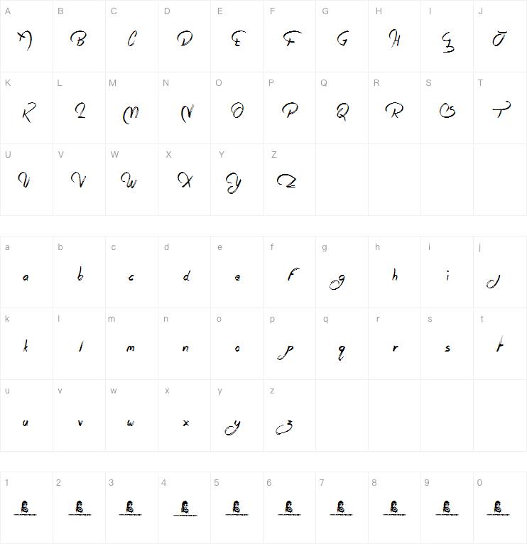 Rags To Riches 字体