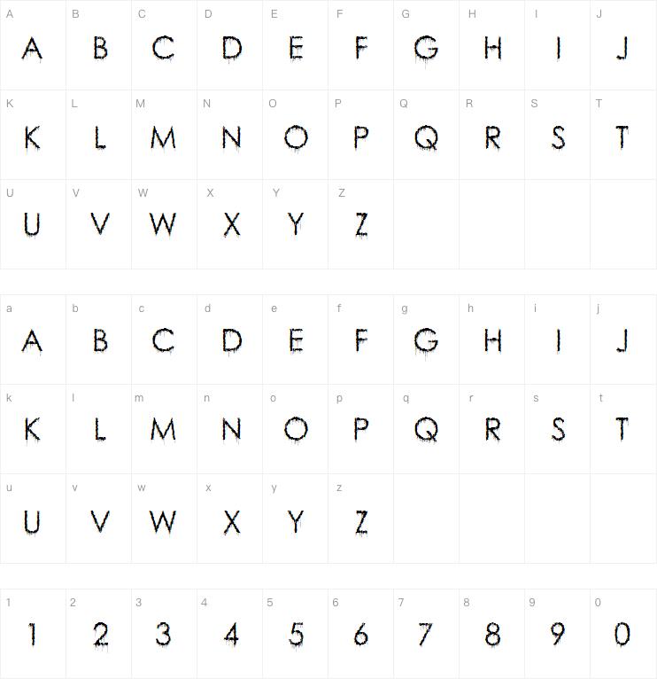 Rainy Day Vandal字体