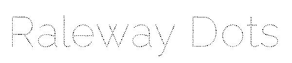 Raleway Dots 字体