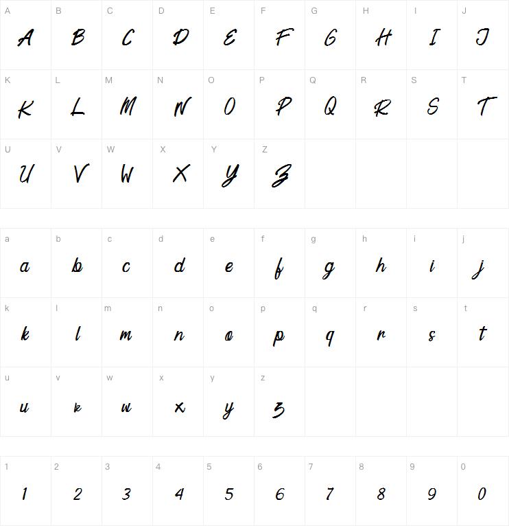 Rallins字体