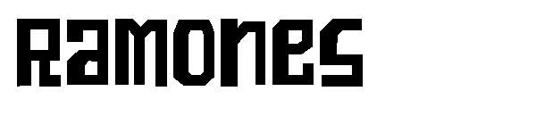 Ramones字体