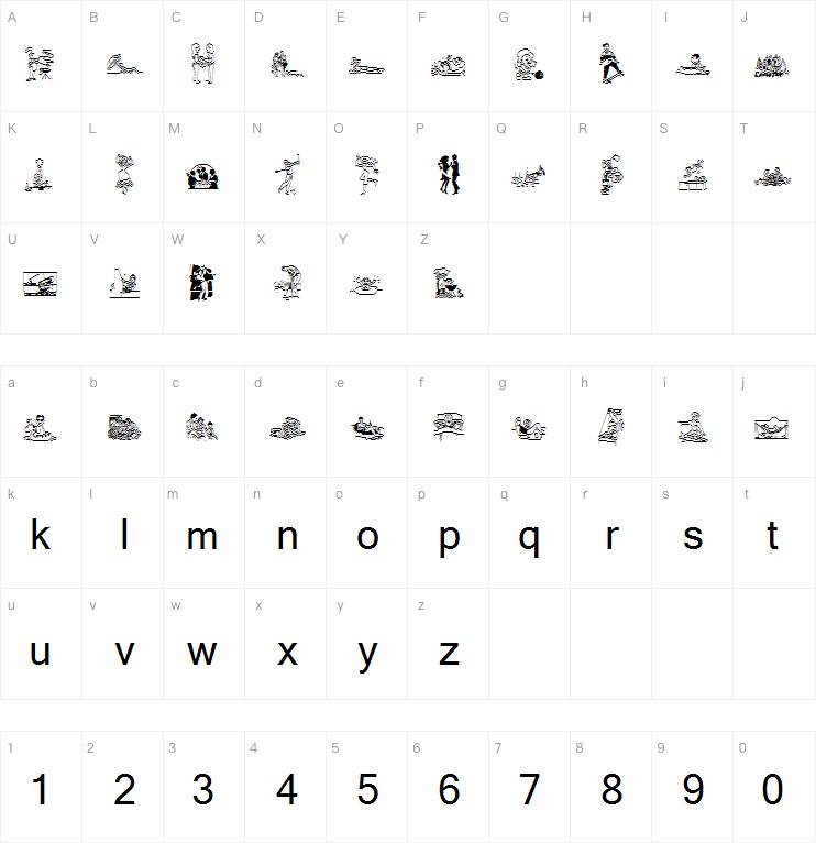 R and R字体