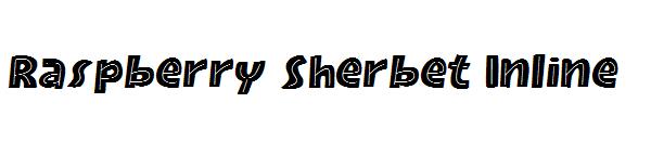 Raspberry Sherbet Inline字体
