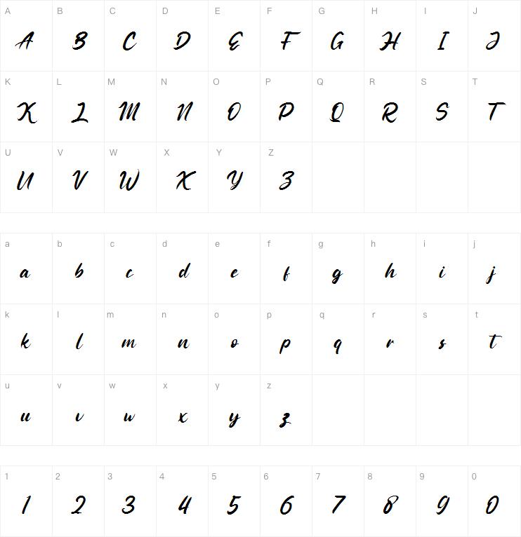 Rattoney字体