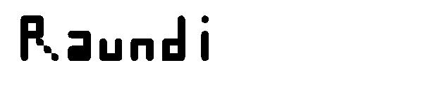 Raundi字体