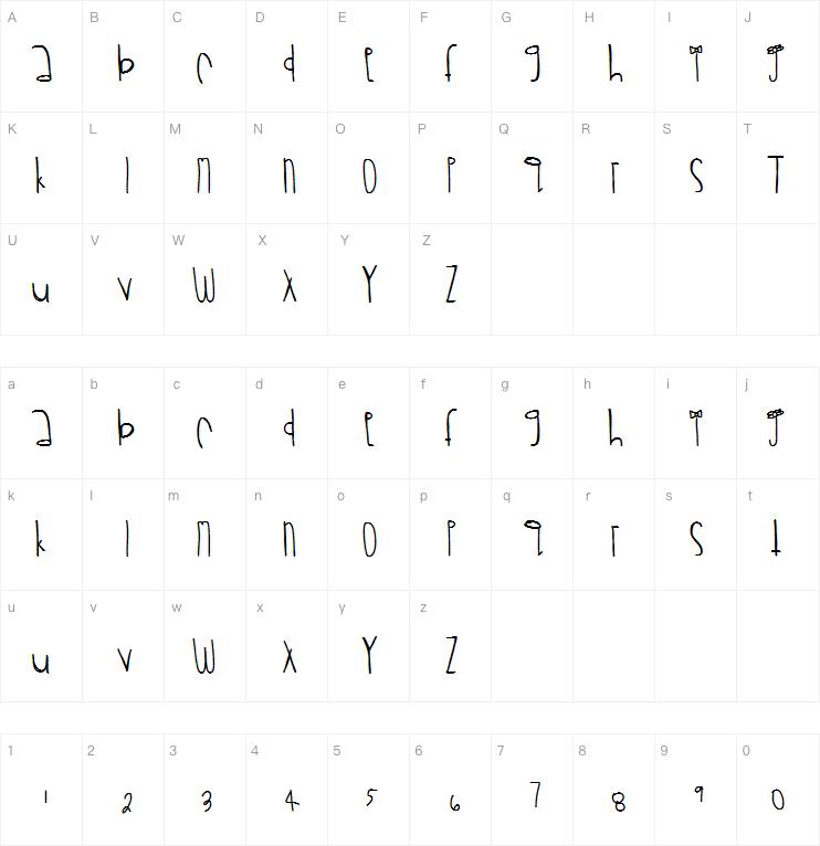 Rawrrr字体