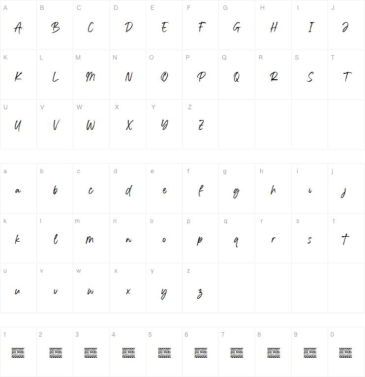 Realistic Twilight字体