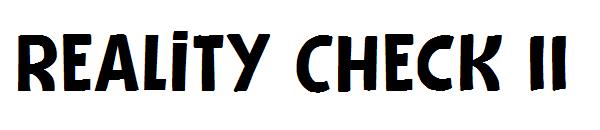 Reality Check II