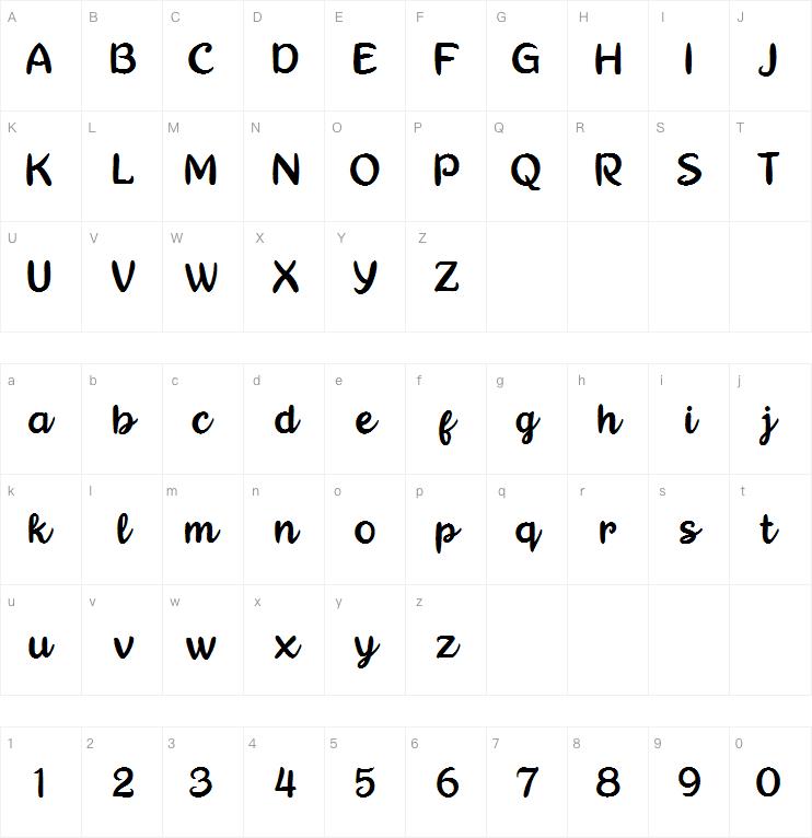 Really Petshop字体