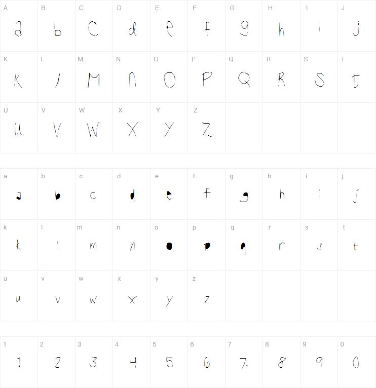 Reasoning字体