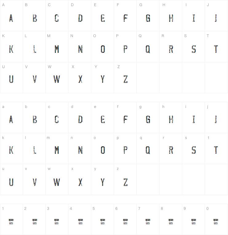 Red Out Reloaded字体