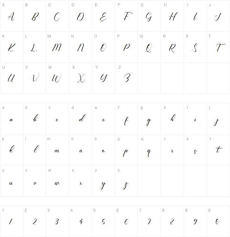 Refalina字体
