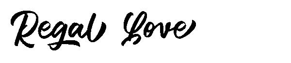 Regal Love字体