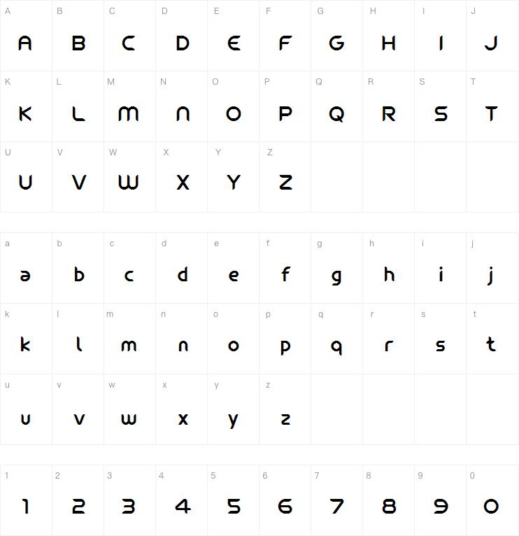 reGermany2006字体